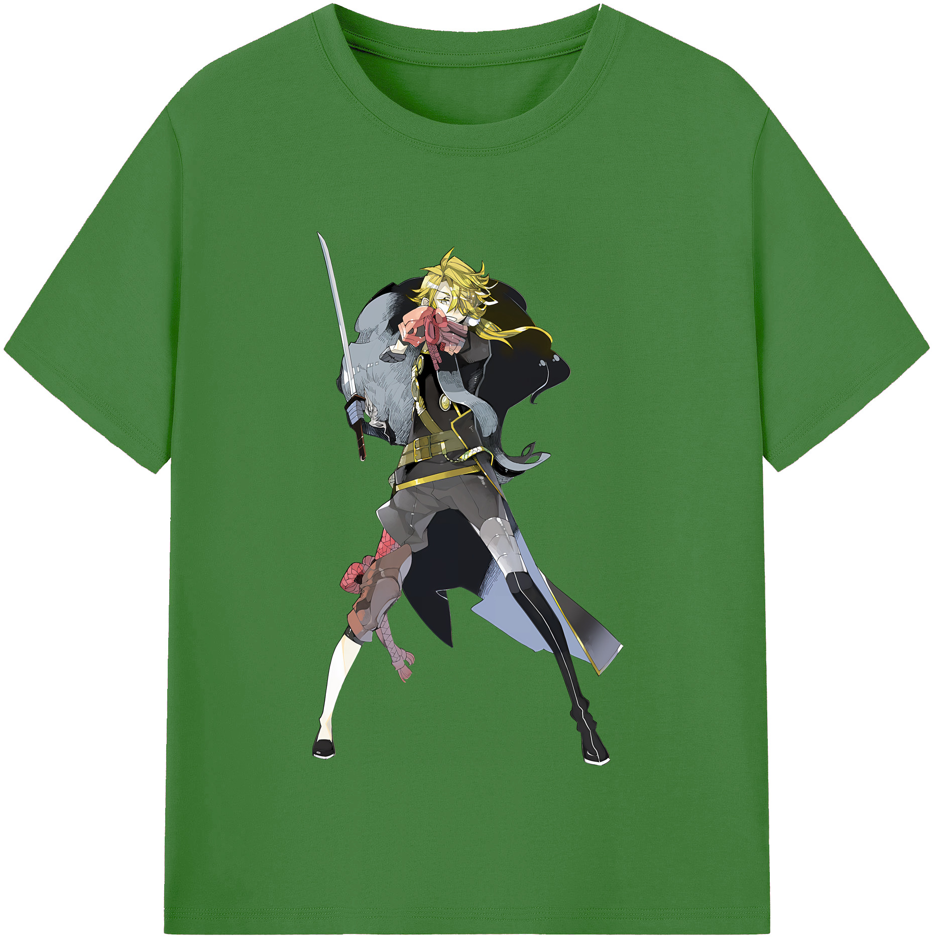 （画像用） 刀剣乱舞 Touken Ranbu レディースカジュアルプリントTシャツ（綿100％）